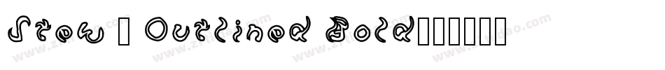Stew - Outlined Bold字体转换